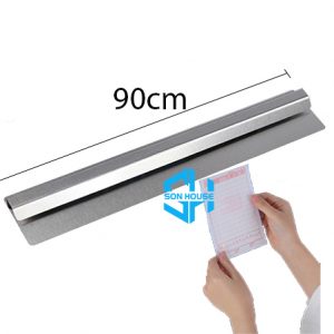 Thanh kẹp giấy order bằng inox 90cm